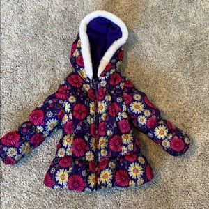 Girls Puffy Winter Jacket